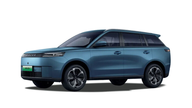 JAECOO J5 BEV màu xanh